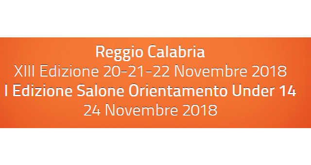 Salone Orientamento Reggio Calabria